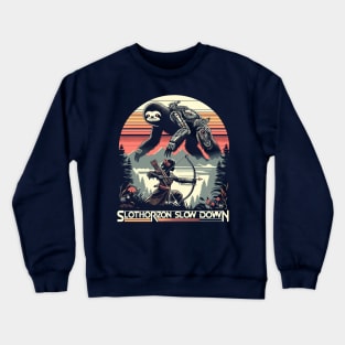 Slothorizon Slow Down Crewneck Sweatshirt